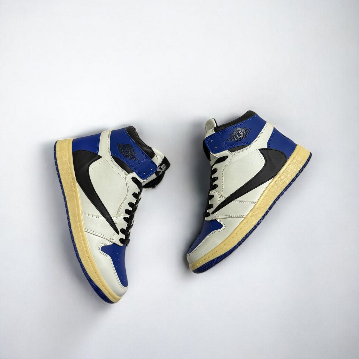 TS High White Royal Blue