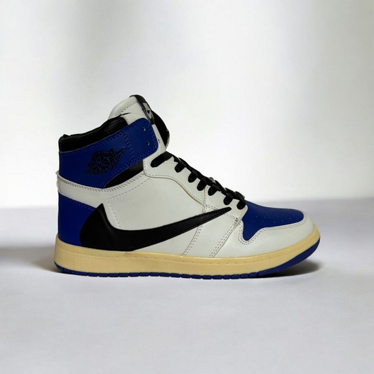 TS High White Royal Blue